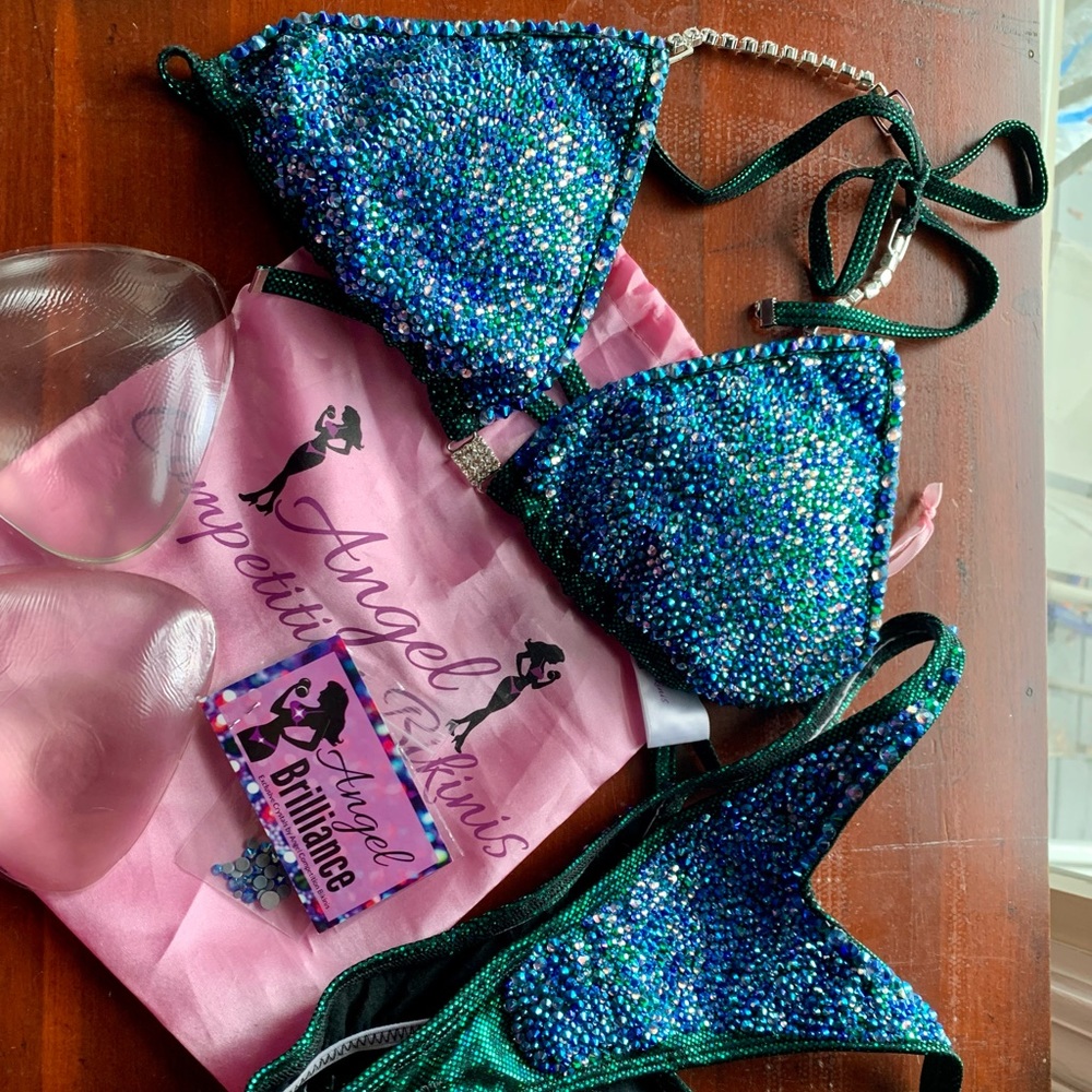 Angel Competition Emerald Wellness Bikini NPC